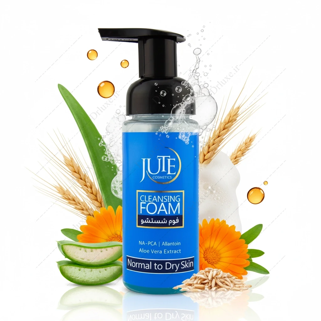 فوم شستشوی صورت ژوت پوست معمولی تا خشک 150 میلی‌لیتر